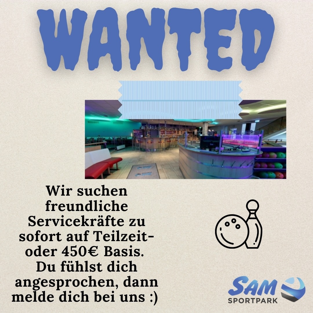 Wanted_Wir suchen dich